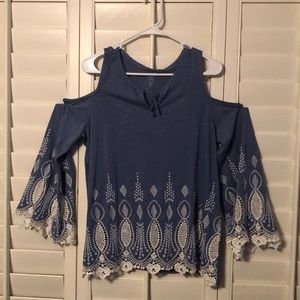 Chico’s cold shoulder top